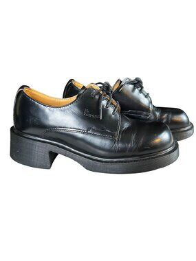 Vintage Dr. Martens Made in England Chunky Oxford Y2K 90s UK 4 Leather US 6
